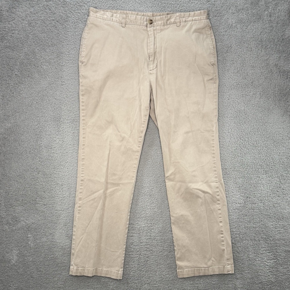 Vineyard Vines Khaki Pants Men's Size 38x32 by Shep & Ian Club Pant Beige Logo